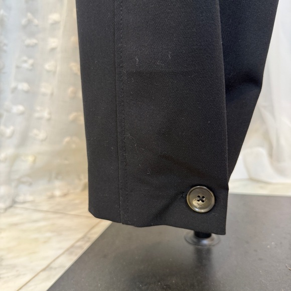 Zara Black High-Waisted Wide-Leg Balloon Pants Black - Picture 7 of 10